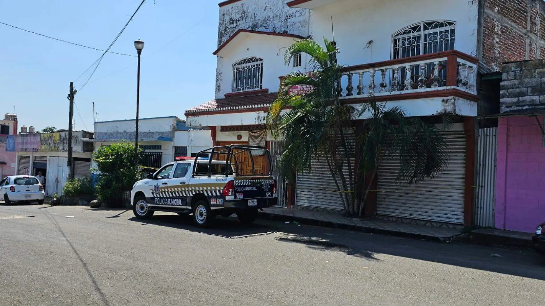 patrulla en la calle 